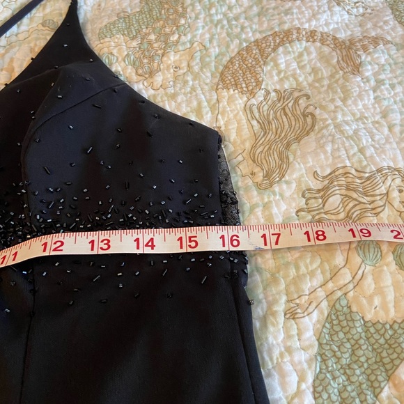 🌺Dave & Johnny by Laura Ryner, Long Black Gown 7/8)🌺 - Picture 10 of 16